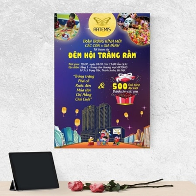 In Poster, Poster Quảng Cáo Dán Tường